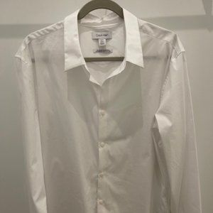 Calvin Klein Mens Dress Shirt